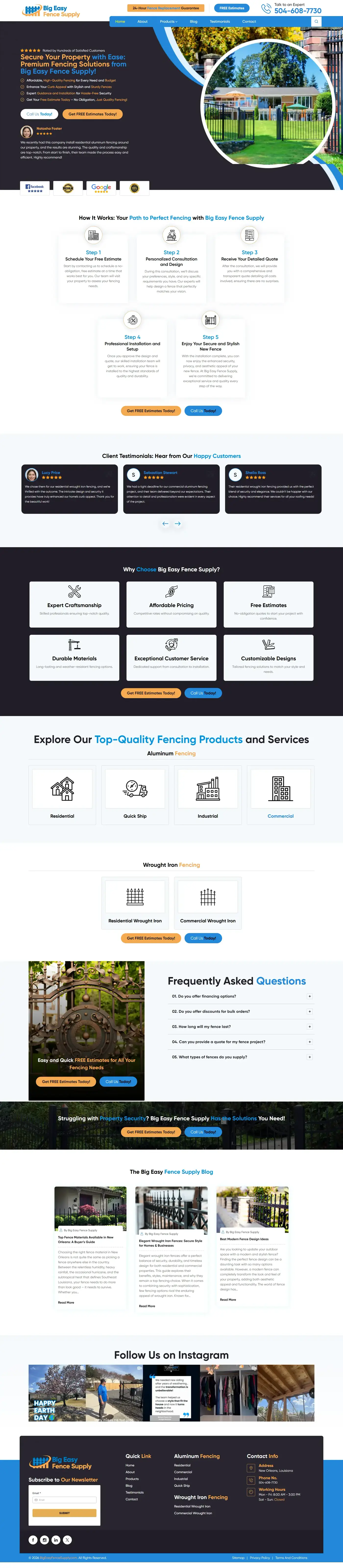 Big Easy Fence Supply