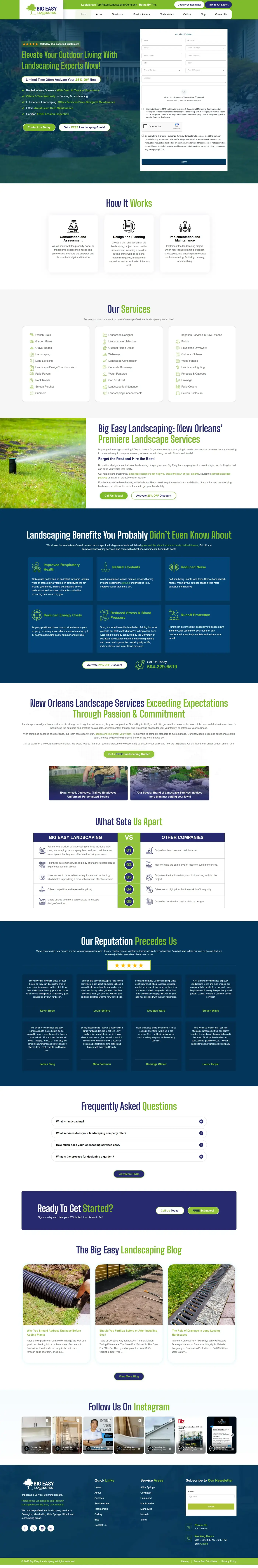 Big Easy Landscaping