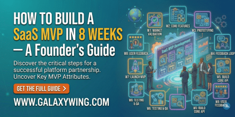 How To Build A Saas Mvp In 8 Weeks A Founders Guide Banner