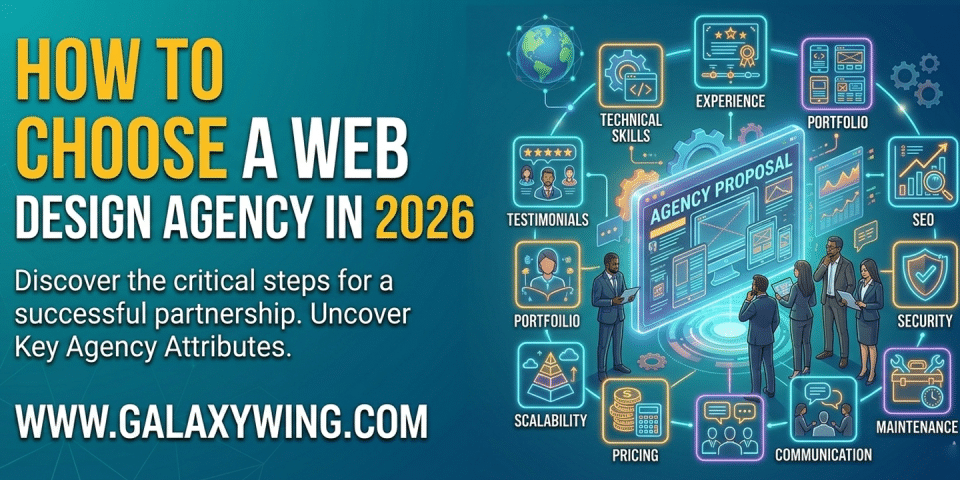 How To Choose A Web Design Agency In 2026 10 Things To Check Banner