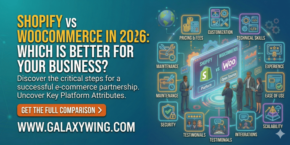 Shopify Vs Woocommerce In 2026 Which Is Better For Your Business Banner