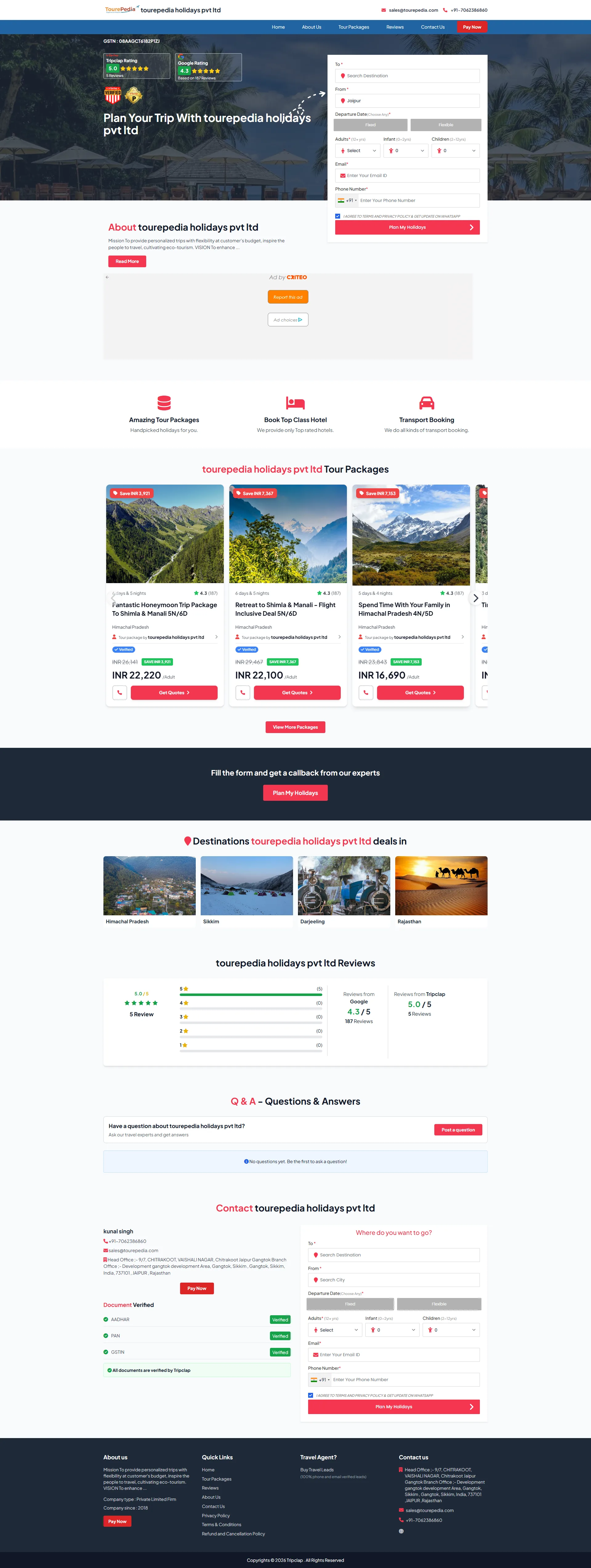 Hospitality — Luxury hotel booking experience rebuilt for